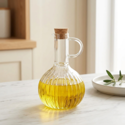 Glass Oil Dispenser 350 ml - 2 Pcs